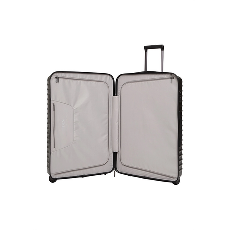 TITAN Litron Hartschalenkoffer 75 cm in Schwarz mit 4 Doppelrollen, TSA-Zahlenschloss und arretierbarem Teleskopgriff
